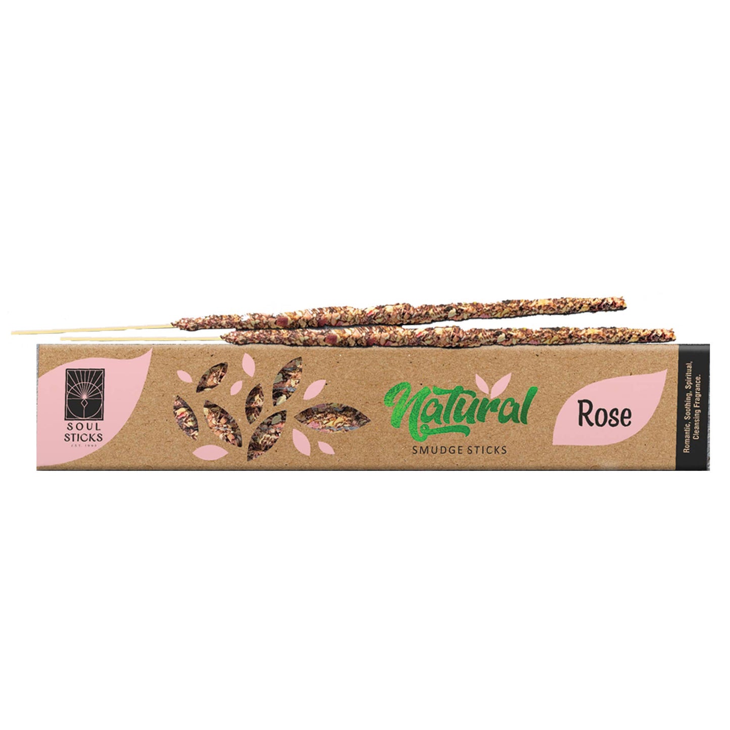 Natural Incense Smudge Sticks - Rose (15 g)