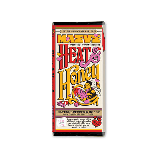 NEW! Valentine's - Heat & Honey Truffle Bar