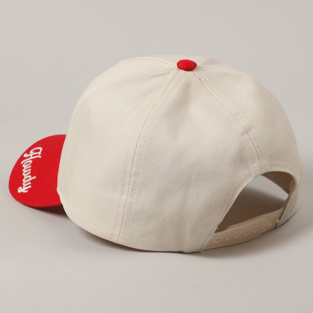 Horse Embroidery Two-Tone Cap