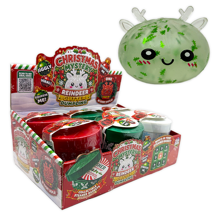 Fun Doh Christmas Dumpling Squishy Toy