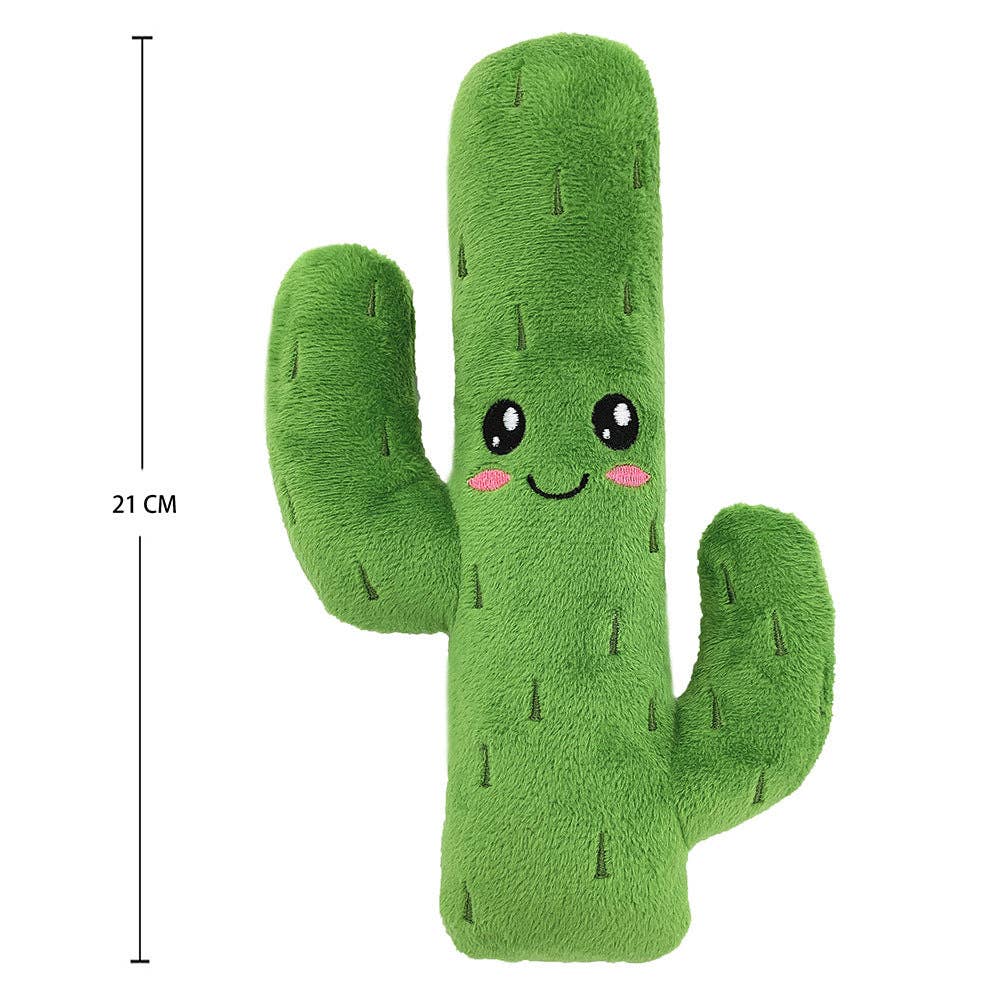 Petkin - Cactus Dog Squeaky Toy