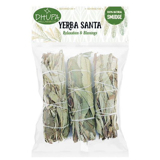Smudge Stick Retail Bag - Yerba Santa Sage (4 in.)