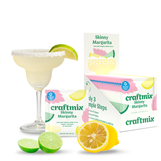 Skinny Margarita Cocktail / Mocktail Mixer - 24ct Caddy