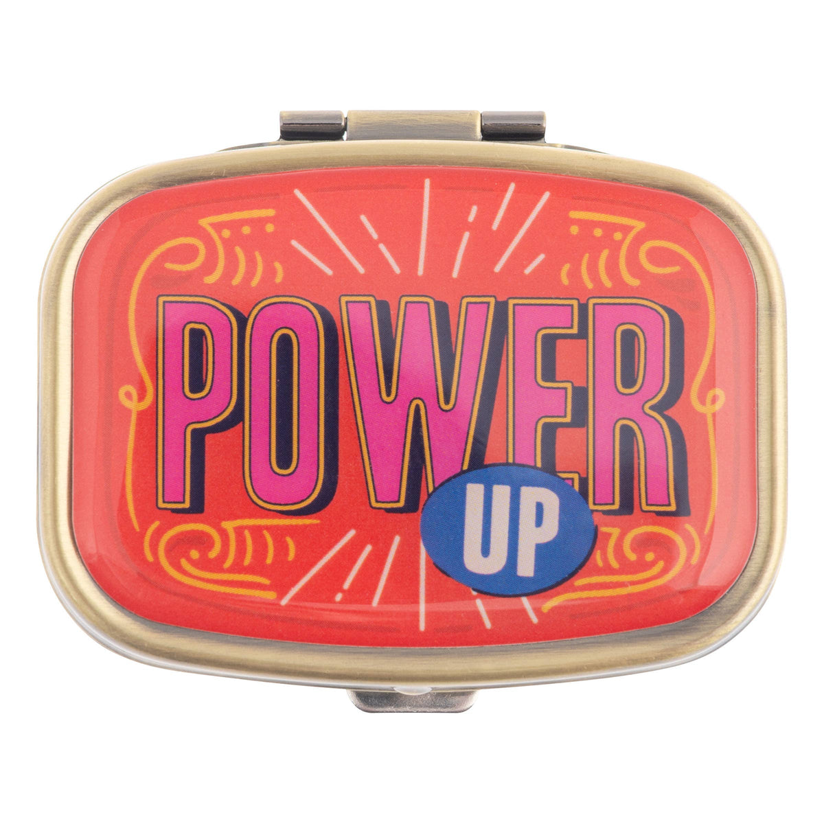 Small Metal Pill Case: Take Your Meds