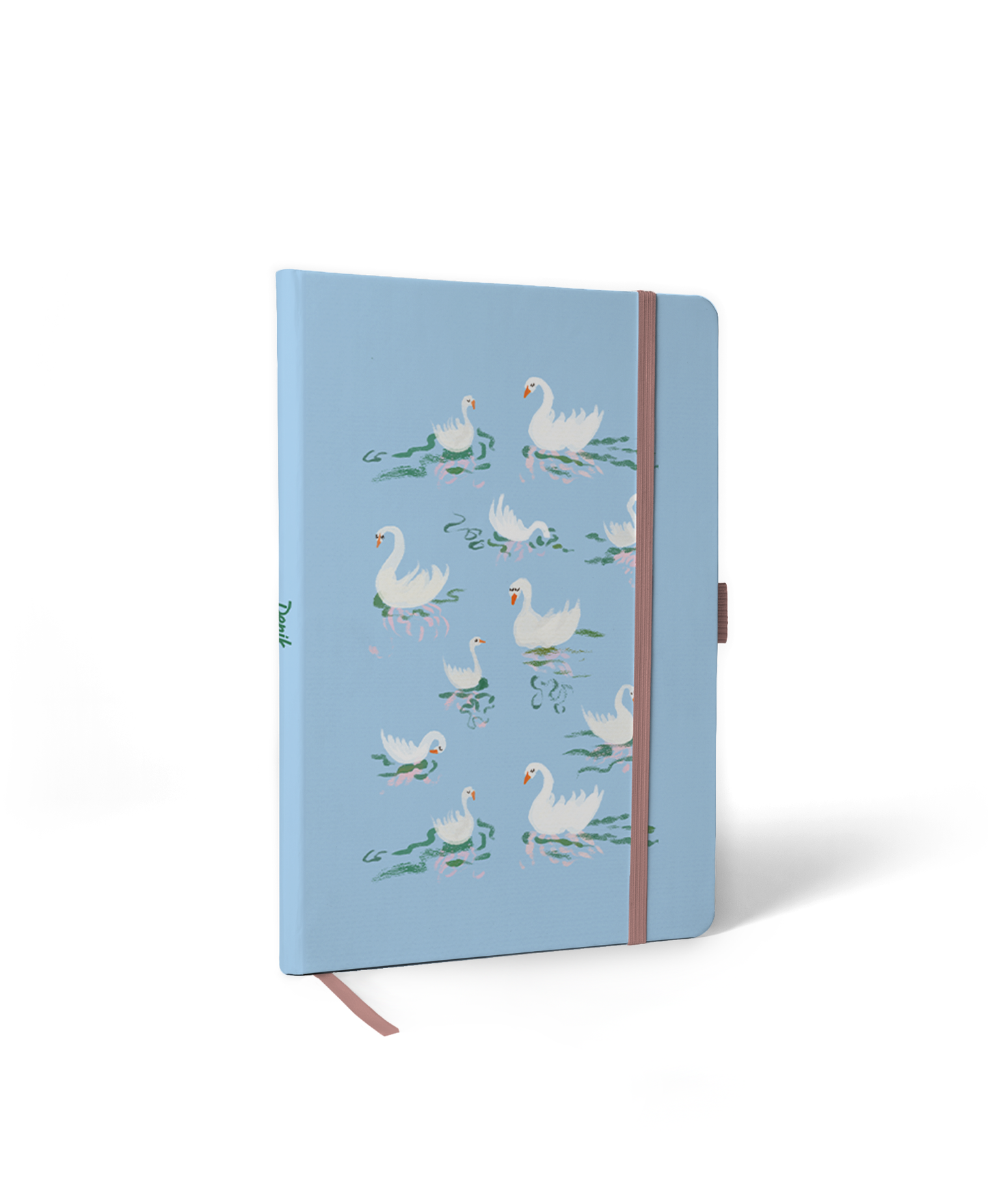Swans Hardbound Layflat Notebook Journal HBLFE2604L