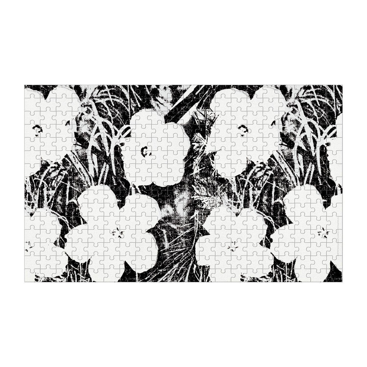 Andy Warhol Flowers 300 Piece Lenticular Puzzle