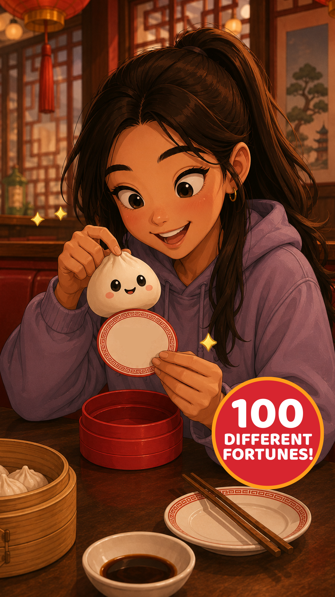Fun Doh Mystery Fortune Squishy Dumpling Toy