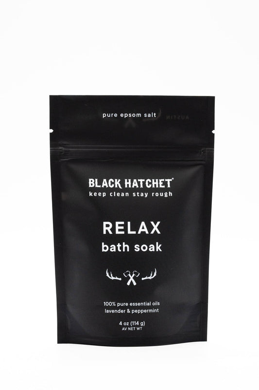 Black Hatchet Relax - bath salt  ⚫ Gift for Men