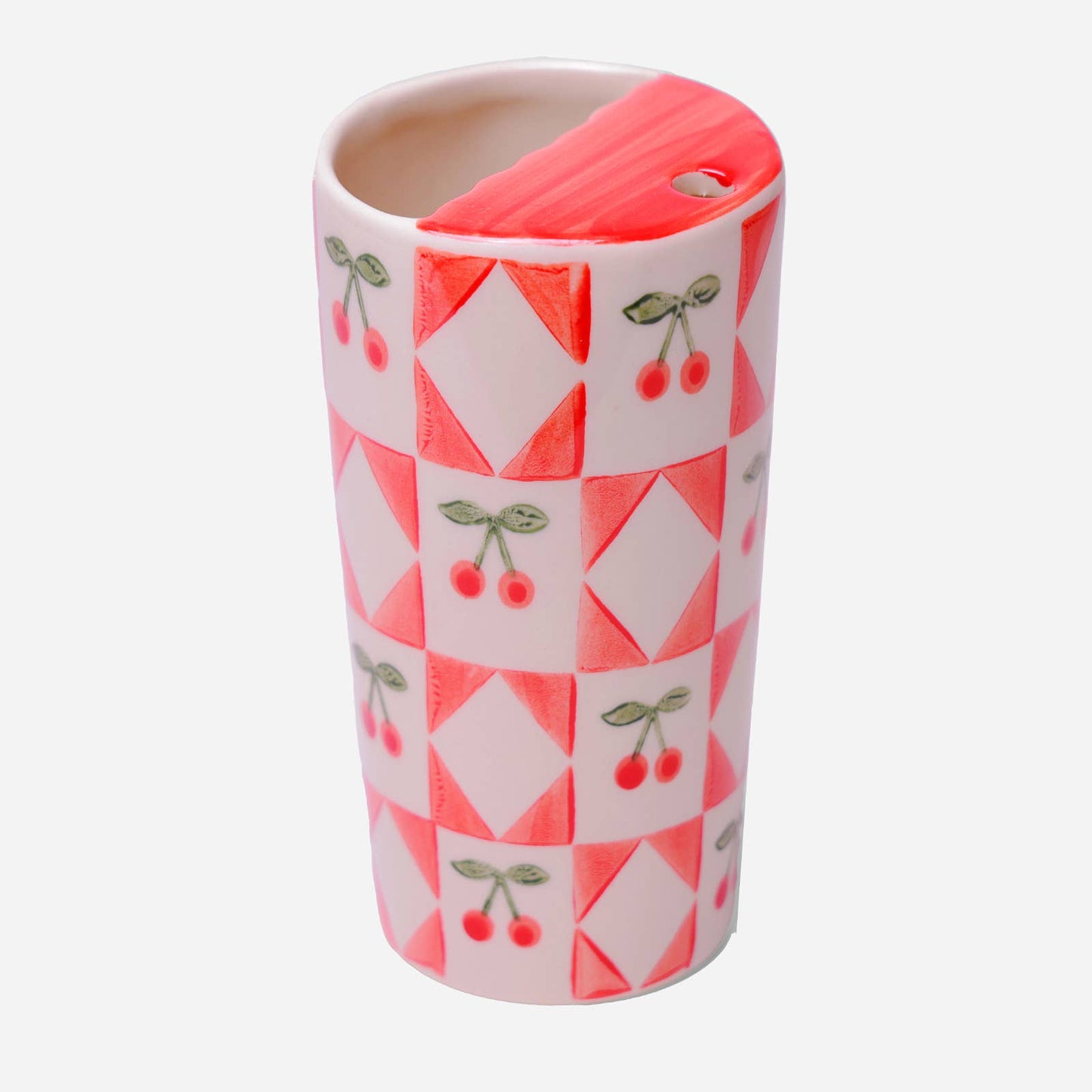 Ceramic Travel Coffee Tumbler-Portable Coffee Mug-Coffee Cup