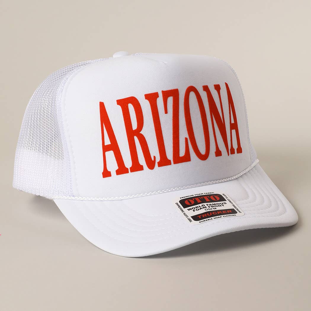 Trucker Hat: White