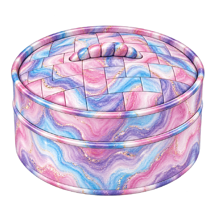 Fun Doh Mystery Gem Squishy Dumpling Toy