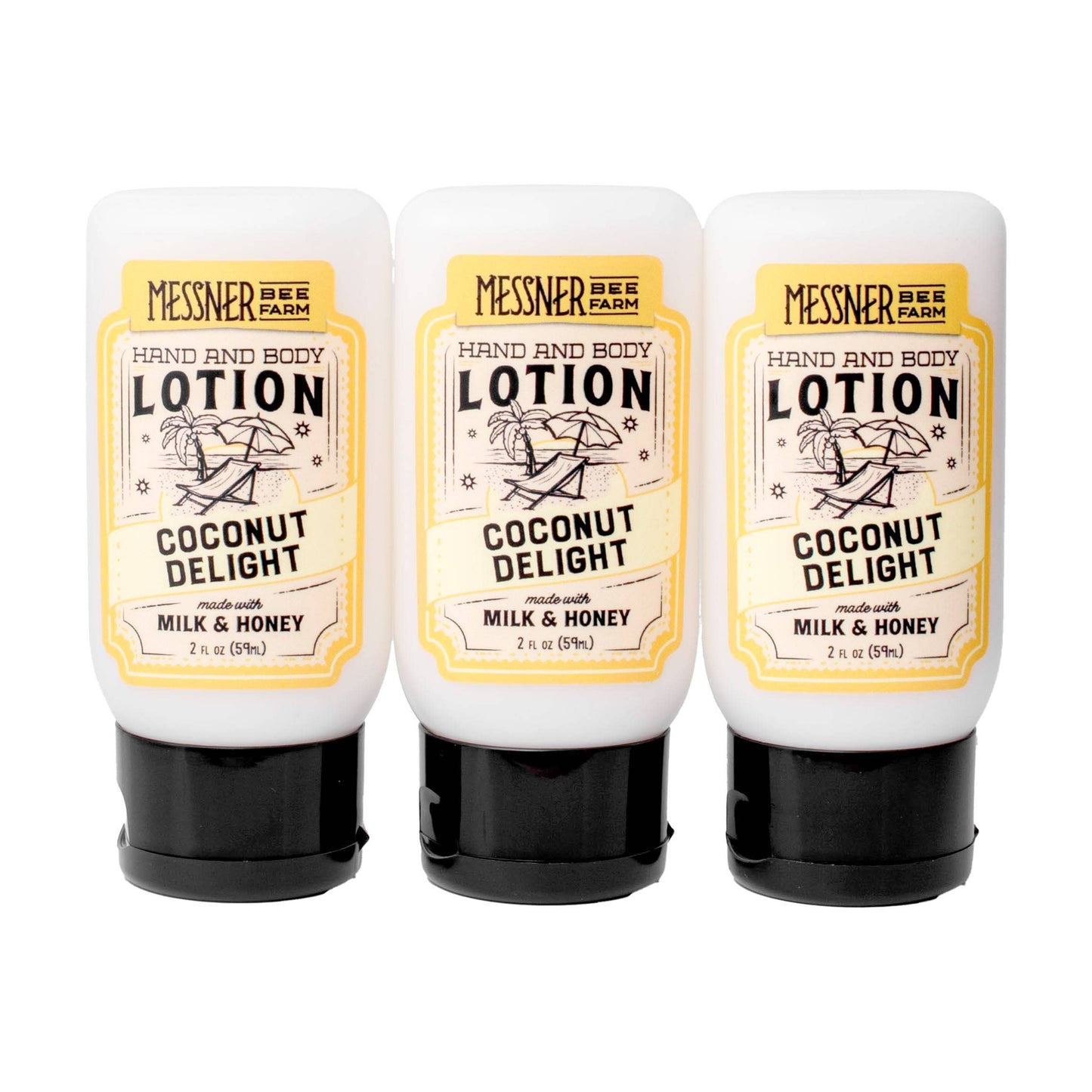 Coconut Delight - Milk and Honey Lotion - 2oz Travel