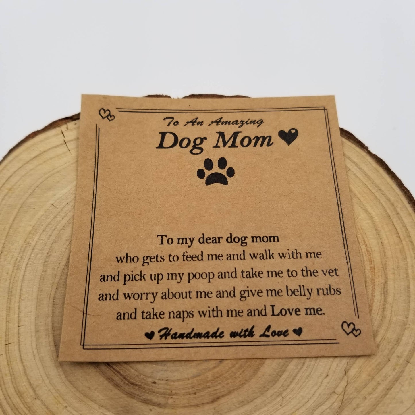 Dog Mom Green Bracelet