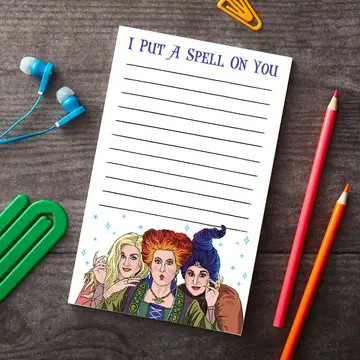 Spell on You Notepad